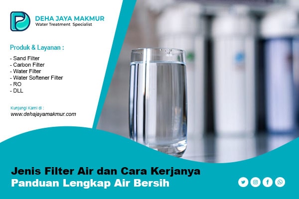 jenis filter air